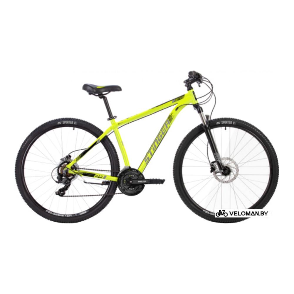 Велосипед горный Stinger Element Pro 29 р.22 2022 (зеленый)