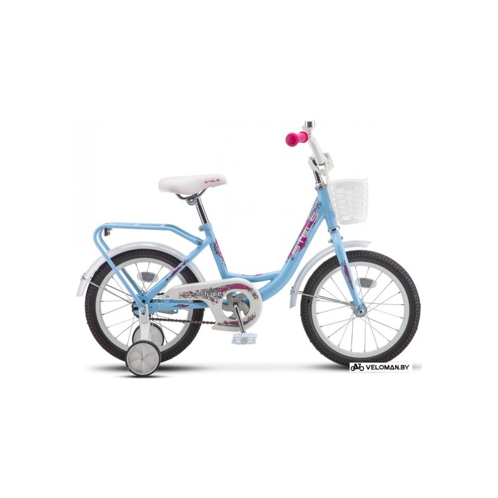 Детский велосипед Stels Flyte Lady 16 Z011 2021 (голубой)