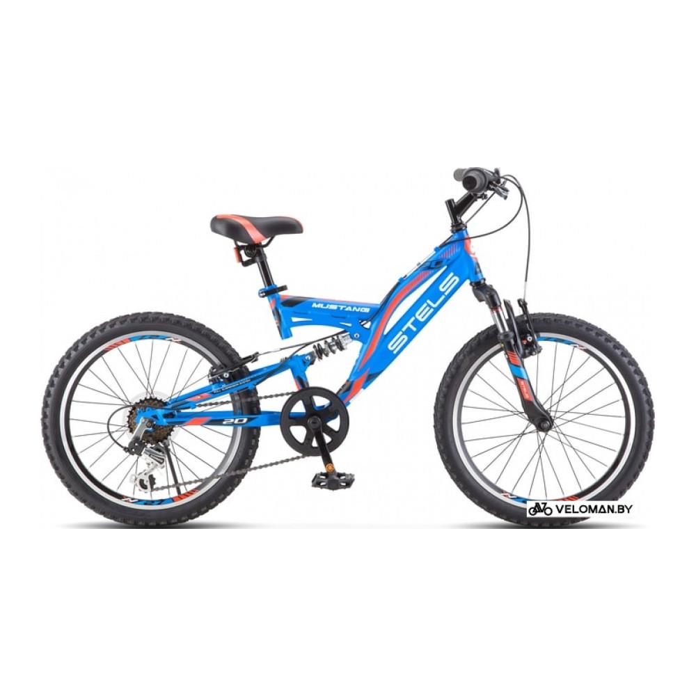 Детский велосипед Stels Mustang V 20 V010 2021 (синий)