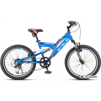 Детский велосипед Stels Mustang V 20 V010 2021 (синий)