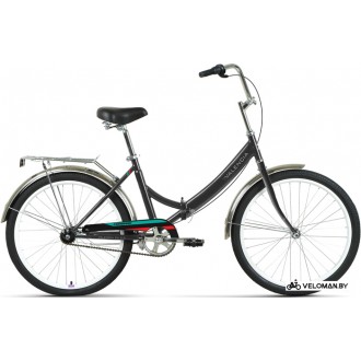 Велосипед городской Forward Valencia 24 3.0 2022 (черный)