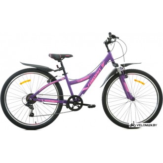 Велосипед горный Favorit Space 26 V 2022 (фиолетовый)