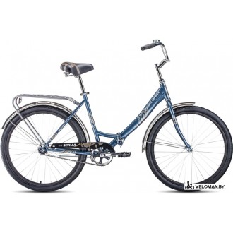 Велосипед городской Forward Sevilla 26 1.0 2020 (синий)
