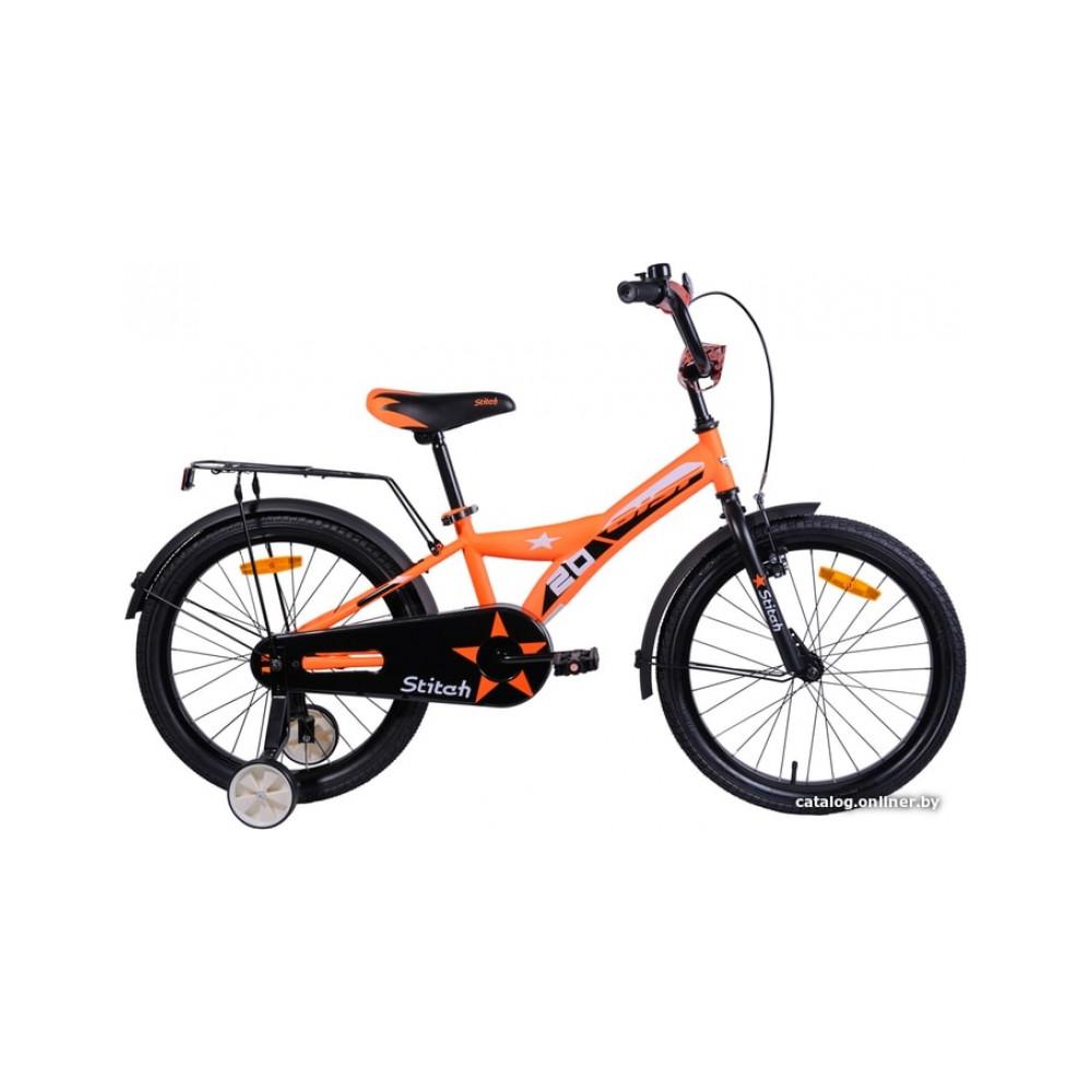 Детский велосипед AIST Stitch 20 2020 (оранжевый)