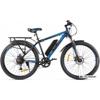 Электровелосипед горный Eltreco XT 800 New (черный/синий)