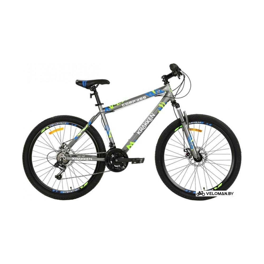 Велосипед Krakken Compass р.16 2020 (серый)