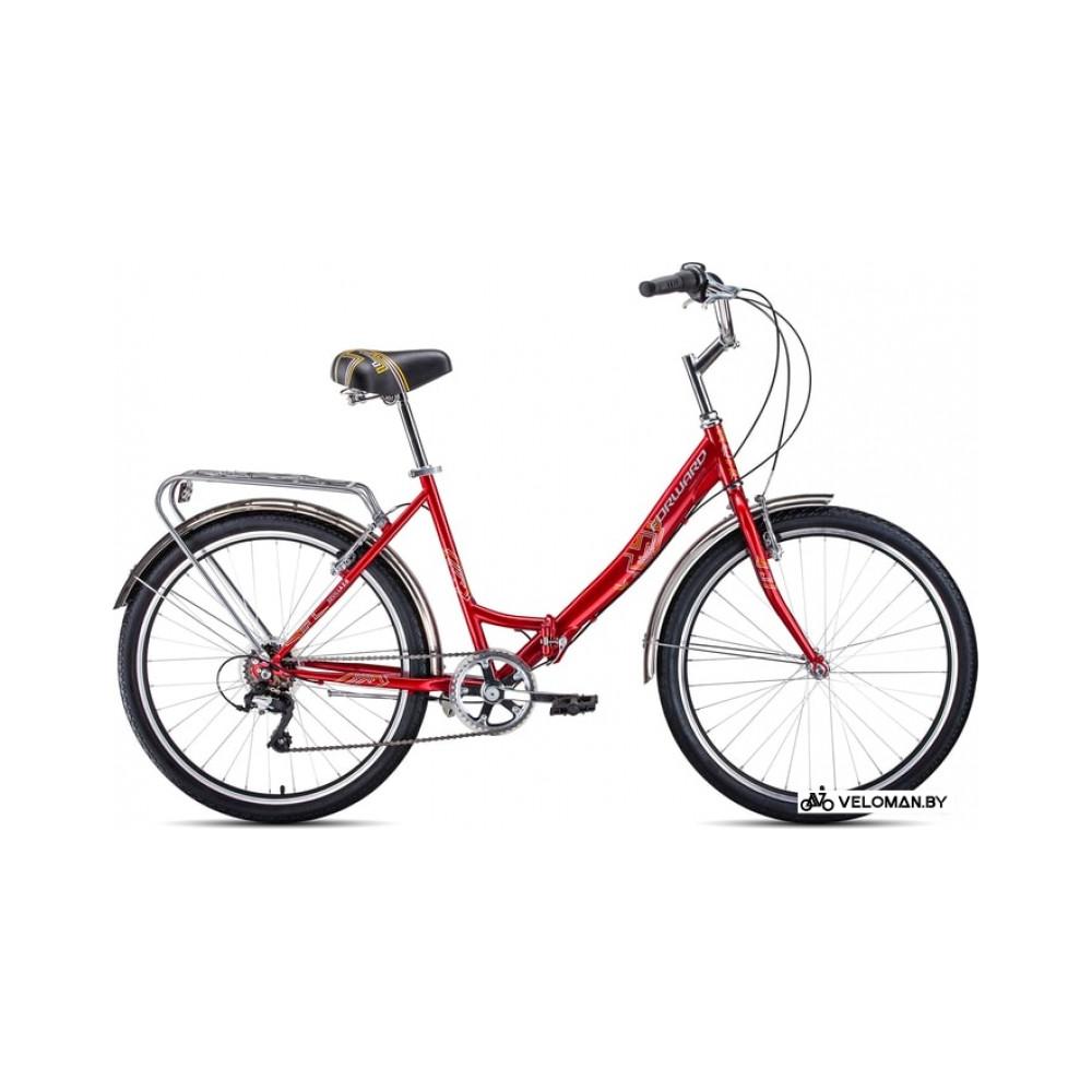 Велосипед Forward Sevilla 26 2.0 2021 (красный)