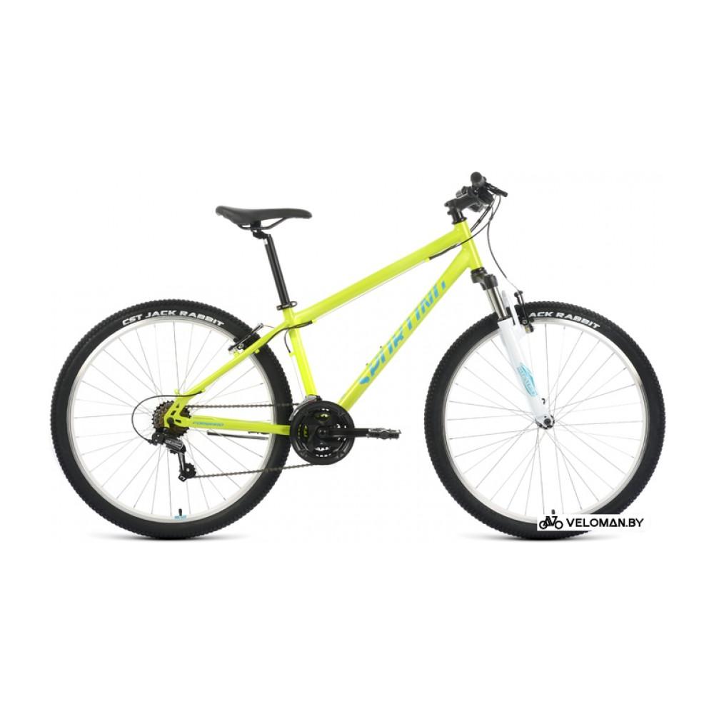 Велосипед Forward Sporting 27.5 р.17 2022 (зеленый/бирюзовый)