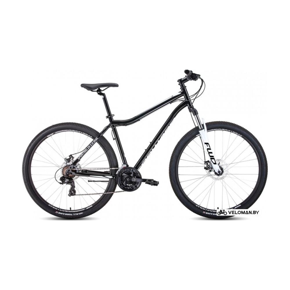 Велосипед горный Forward Sporting 29 2.0 disc р.17 2021 (черный/белый)