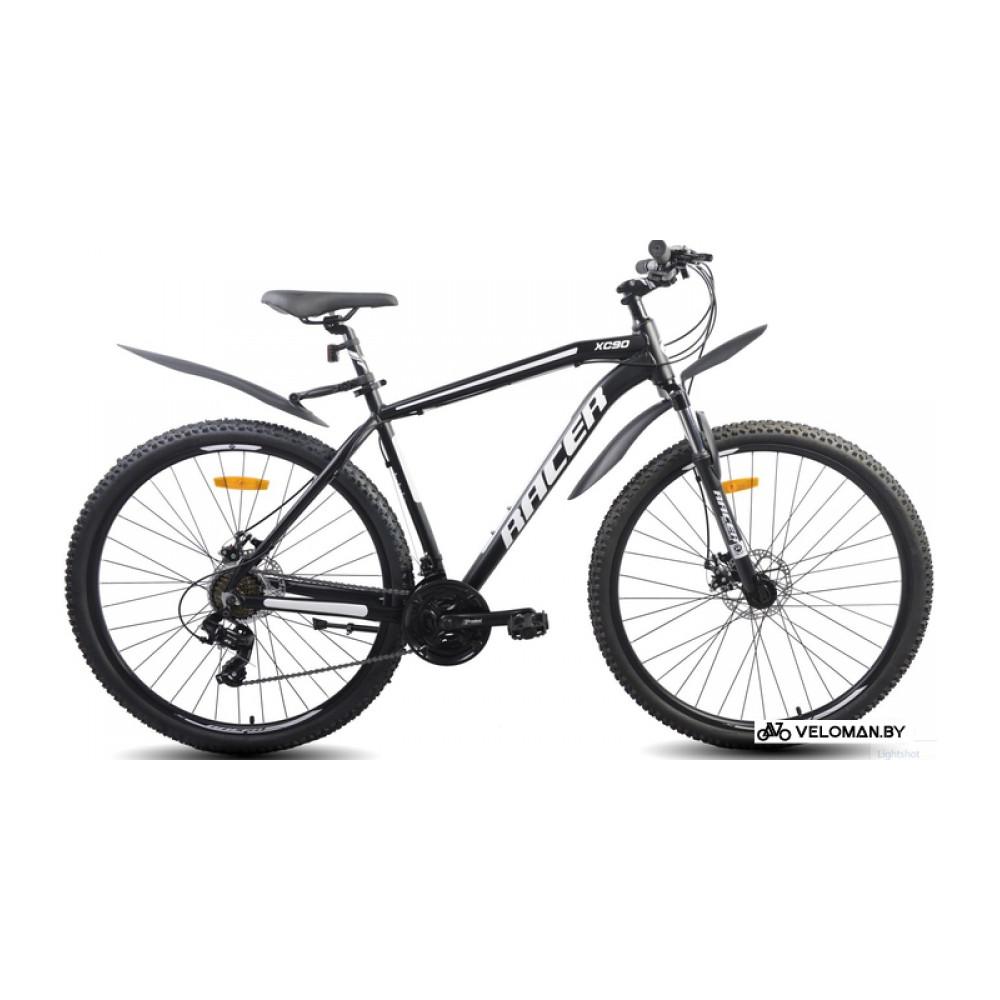Велосипед горный Racer XC90 29 2022 (черный/белый)