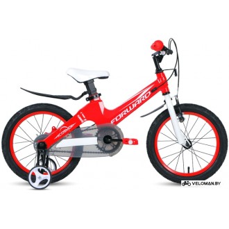 Детский велосипед Forward Cosmo 16 2.0 2020 (красный/белый)