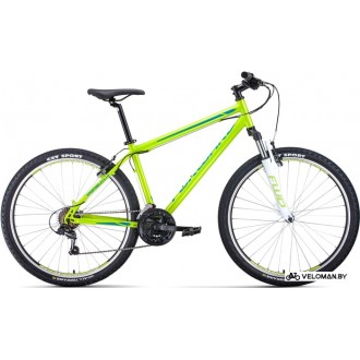 Велосипед горный Forward Sporting 27.5 1.0 р.17 2020 (зеленый)