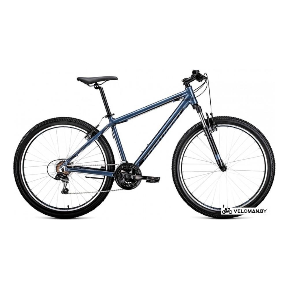 Велосипед горный Forward Apache 27.5 1.0 р.17 2020 (темно-синий)