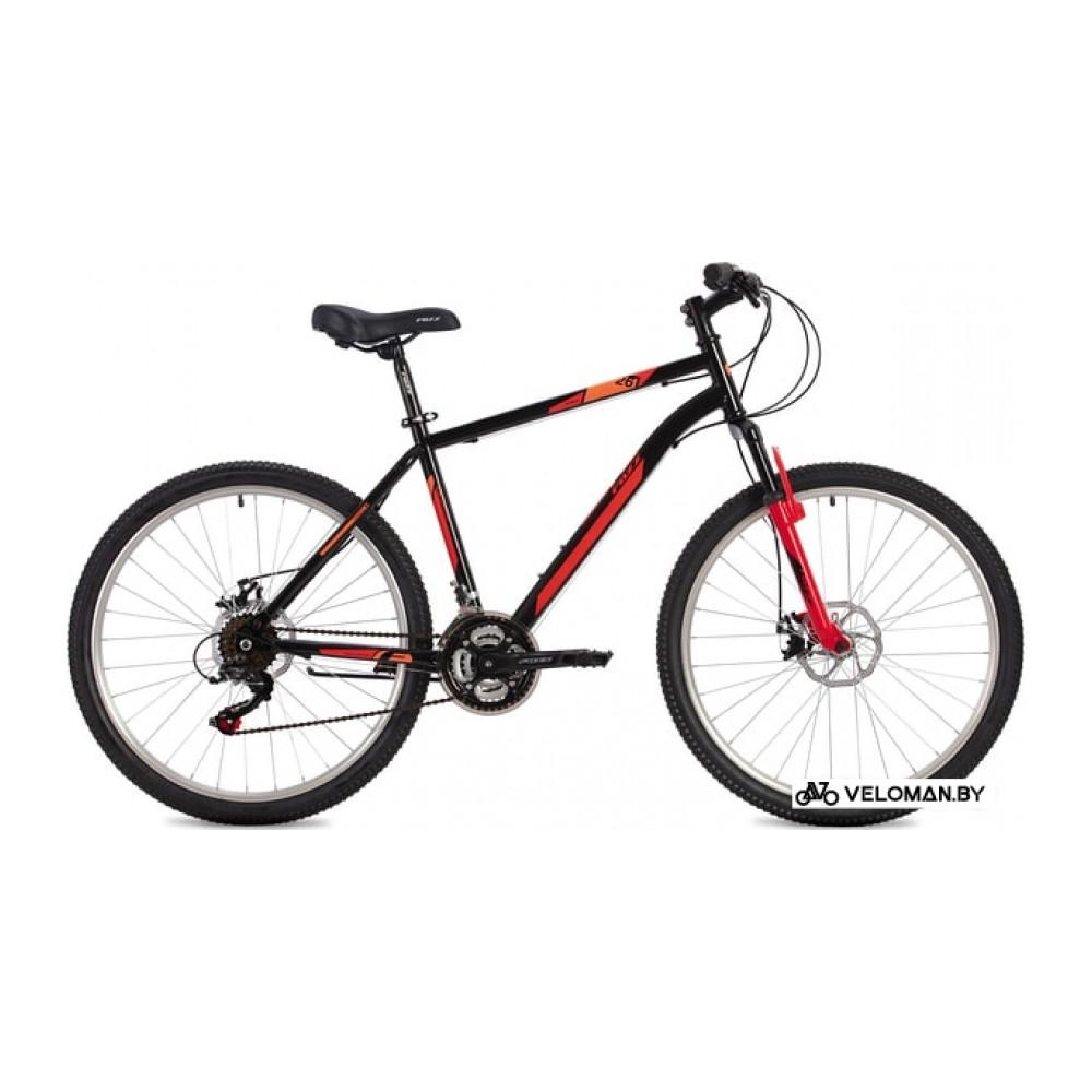 Велосипед горный Foxx Aztec D 27.5 р.20 2020 (черный/красный)