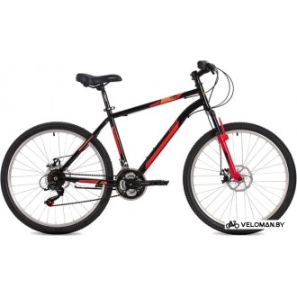 Велосипед горный Foxx Aztec D 27.5 р.20 2020 (черный/красный)