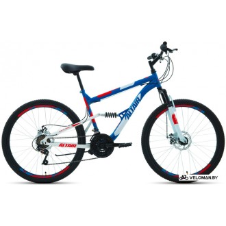 Велосипед Altair MTB FS 26 2.0 D р.18 2022 (синий)
