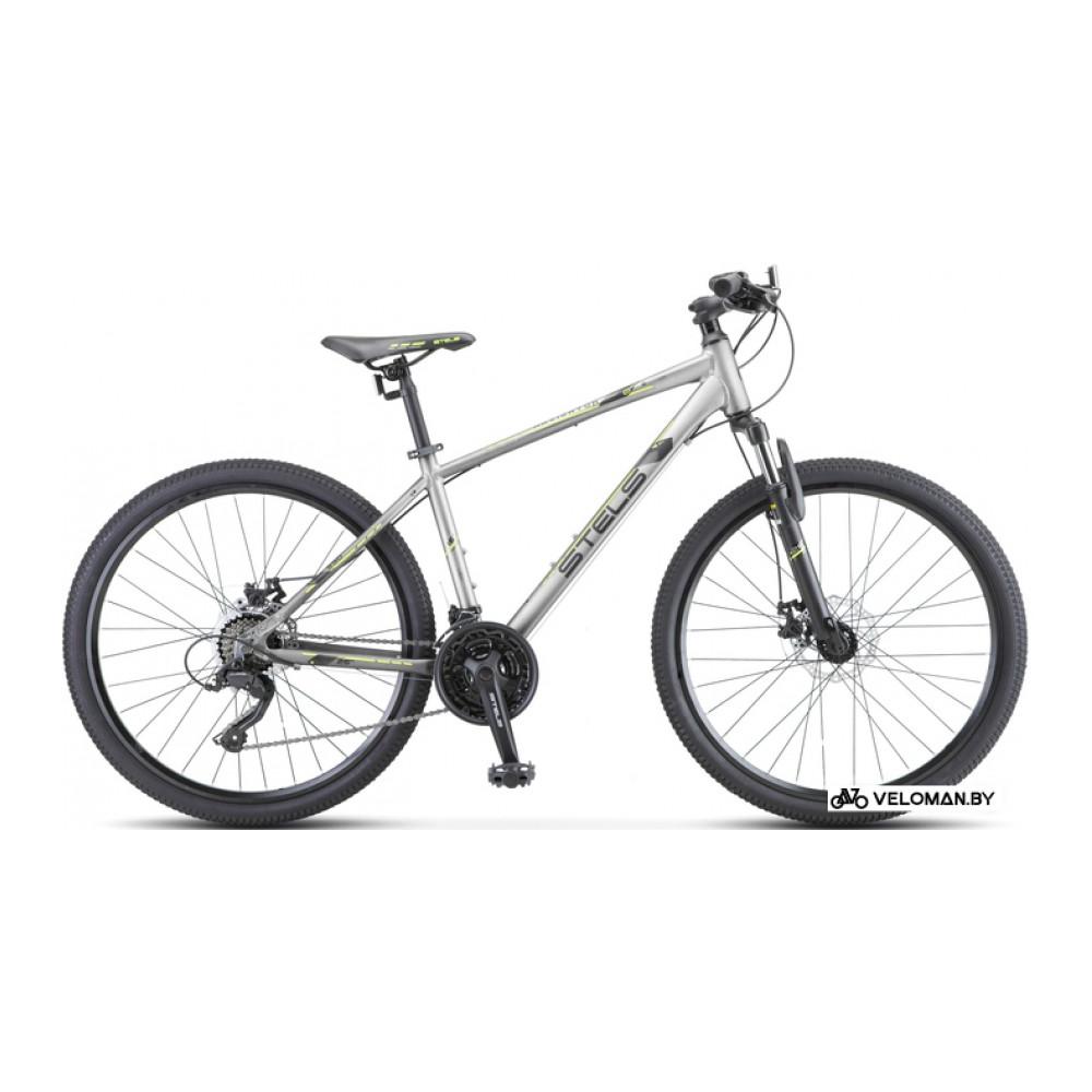 Велосипед горный Stels Navigator 590 MD 26 K010 р.16 2022 (серый/салатовый)
