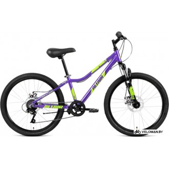 Велосипед горный Altair HT AL 24 disc (фиолетовый, 2019)