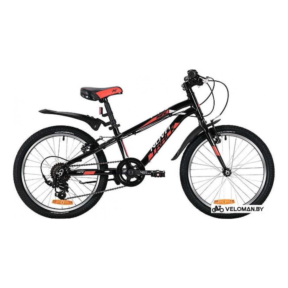 Детский велосипед Novatrack Prime 20 (черный/красный, 2019)