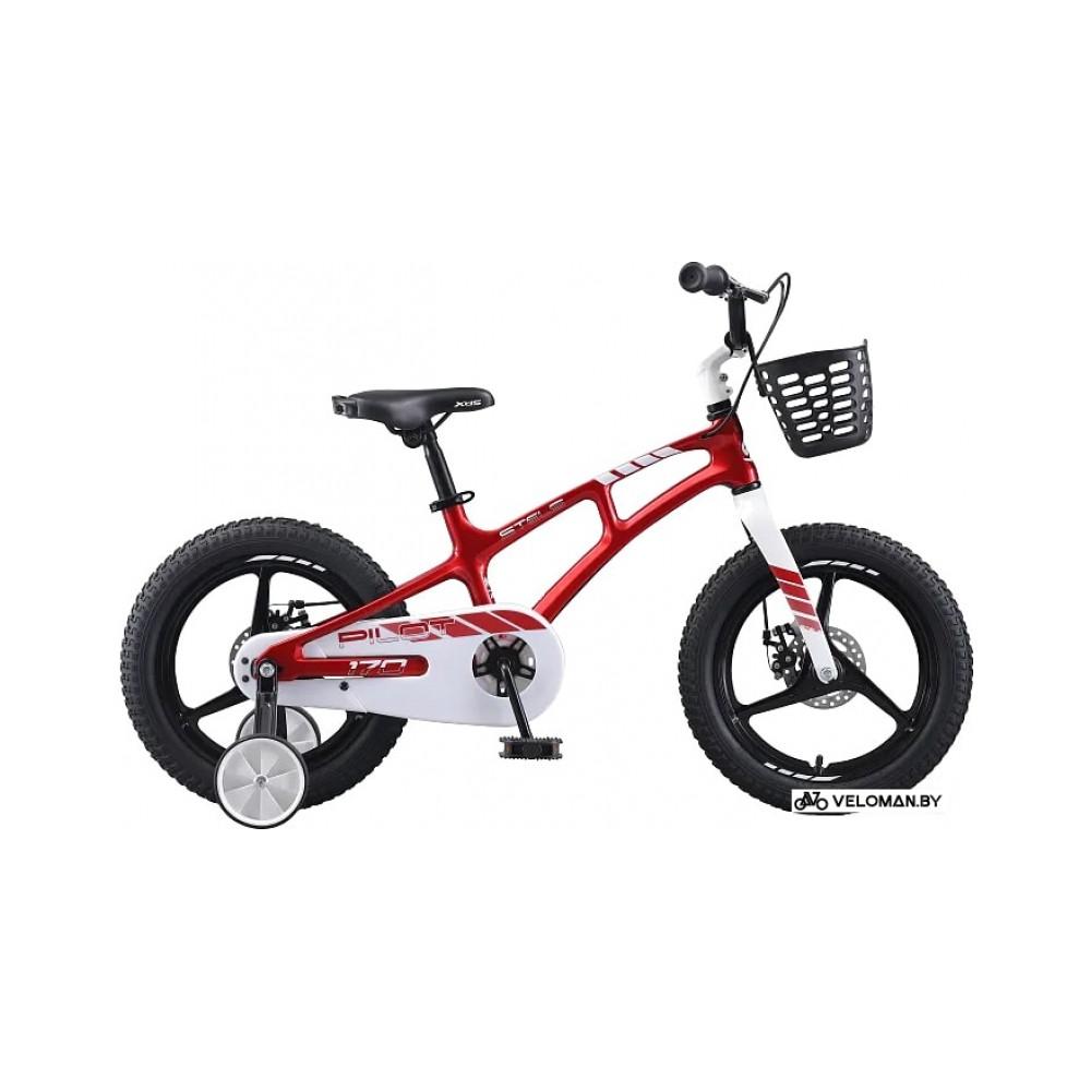 Детский велосипед Stels Pilot-170 MD 16 V010 2021 (красный)