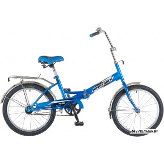 Велосипед городской Novatrack FS-30 20 (синий)