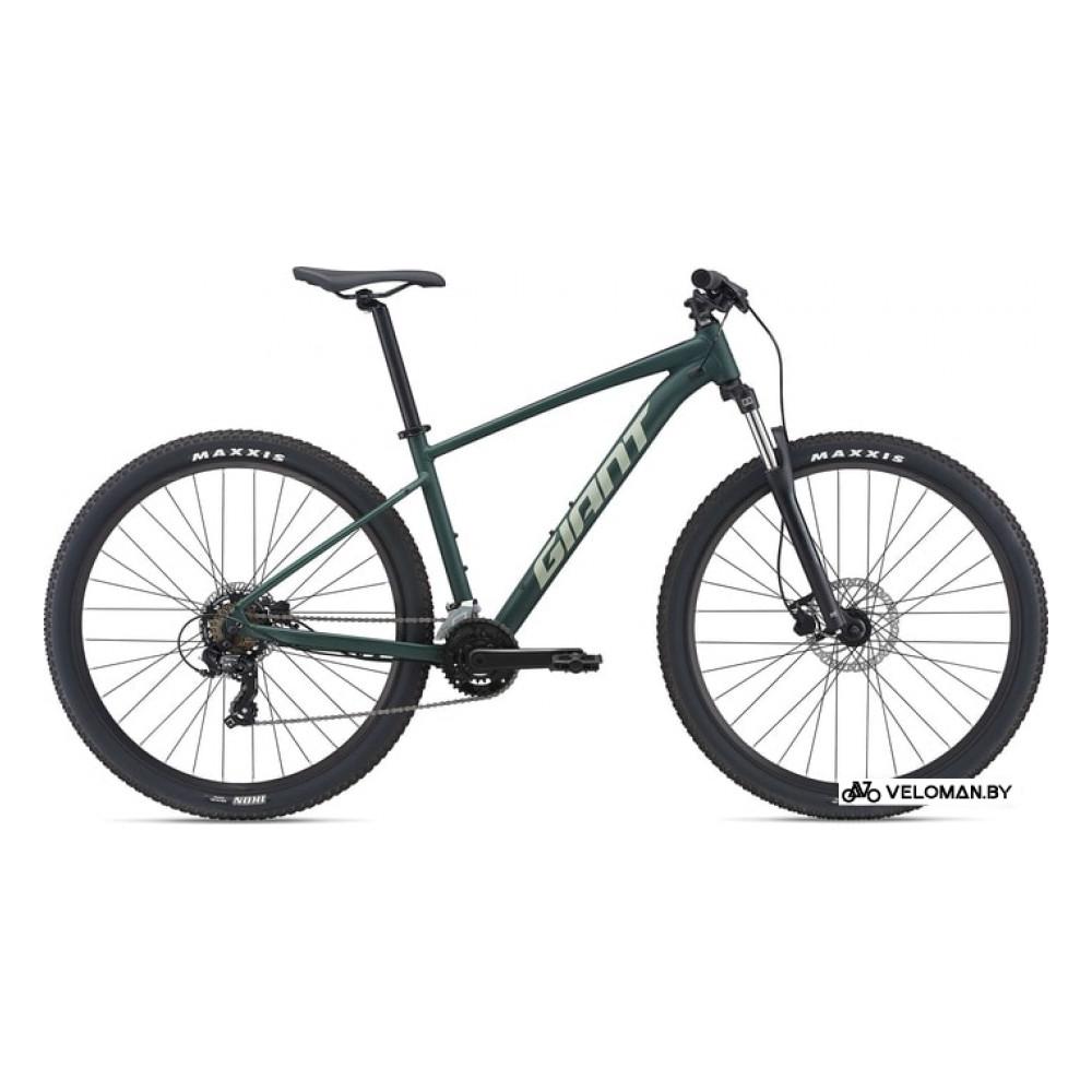 Велосипед Giant Talon 3 27.5 S 2021 (матовый зеленый)