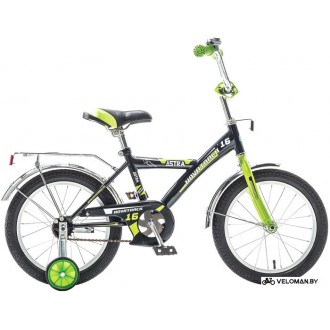 Детский велосипед Novatrack Astra 12 (черный, 2016)