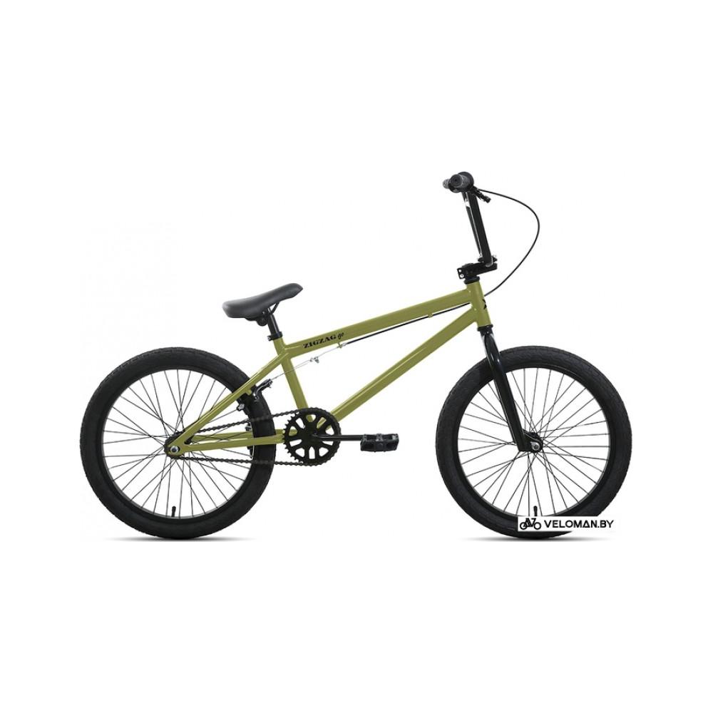 Велосипед bmx Forward Zigzag 20 Go 2022 (хаки/черный)