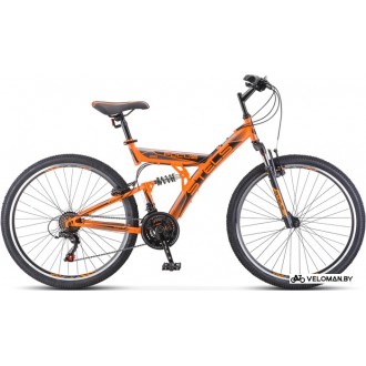 Велосипед Stels Focus V 18-sp 26 V030 2021 (оранжевый/черный)