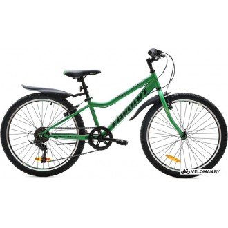 Велосипед горный Favorit FOX 24 V 2020 (зеленый)