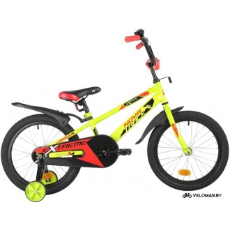 Детский велосипед Novatrack Extreme 18 2021 183EXTREME.GN21 (салатовый)