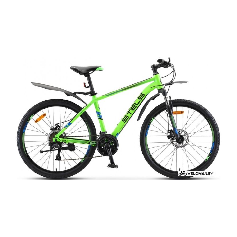 Велосипед горный Stels Navigator 640 MD 26 V010 р.19 2020 (зеленый)