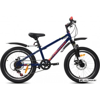 Детский велосипед Forward Unit 20 3.0 D 2022 (темно-синий/красный)