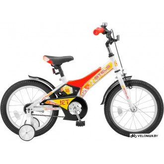 Детский велосипед Stels Jet 16 Z010 (белый/красный, 2019)