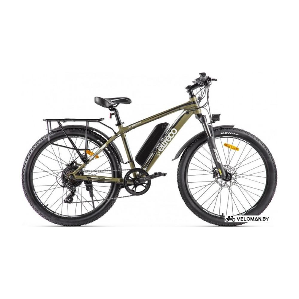 Электровелосипед горный Eltreco XT 850 New (хаки)
