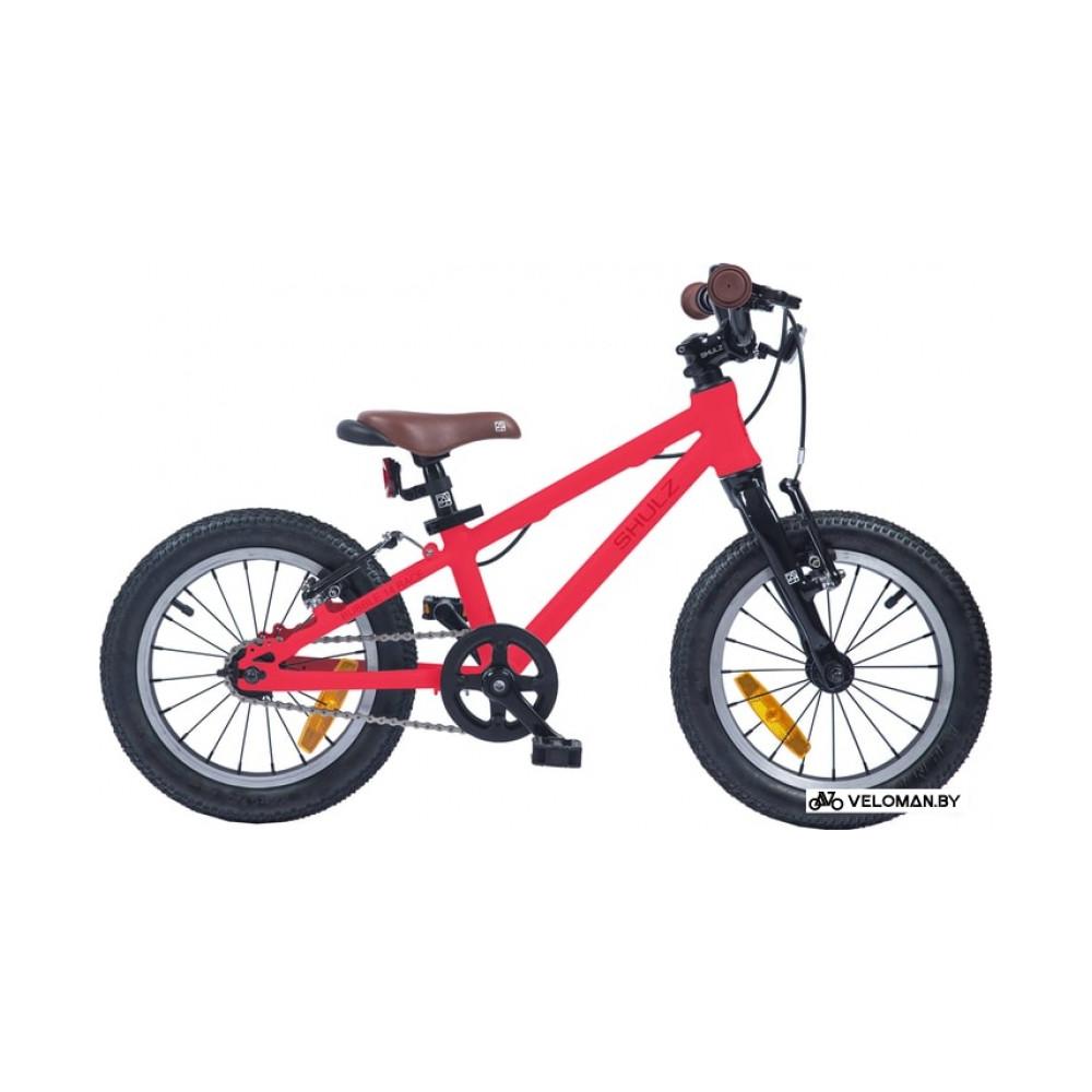 Детский велосипед Shulz Bubble 14 Race 2021 (красный)