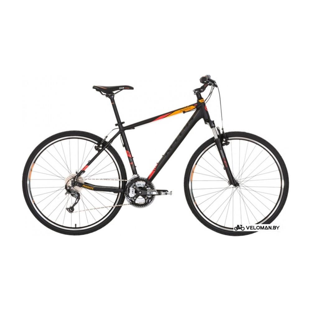 Велосипед гибридный Kellys Phanatic 10 (черный/оранжевый, 2018)