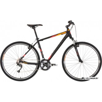 Велосипед гибридный Kellys Phanatic 10 (черный/оранжевый, 2018)