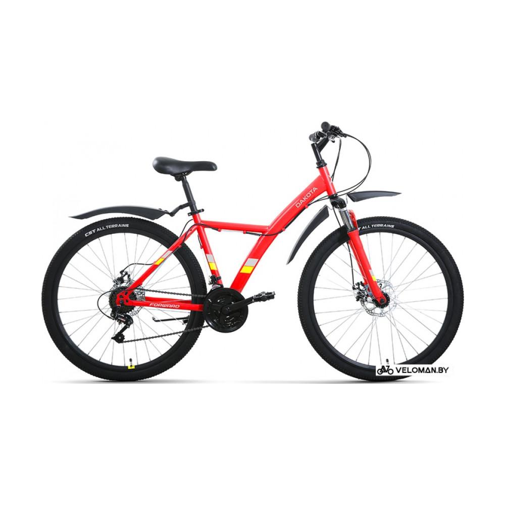 Велосипед Forward Dakota 26 2.0 D 2022 (красный)