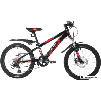 Детский велосипед Novatrack Pointer 6.D 2021 20SH6D.POINTER.BK21 (черный)