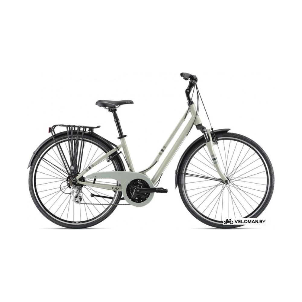 Велосипед Giant Liv Flourish FS 2 M 2021 (бежевый)