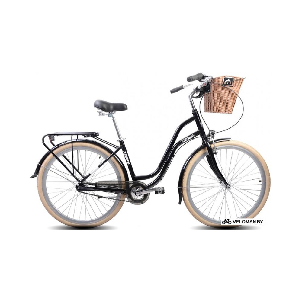 Велосипед городской Ritma Zebra 2022 (черный)