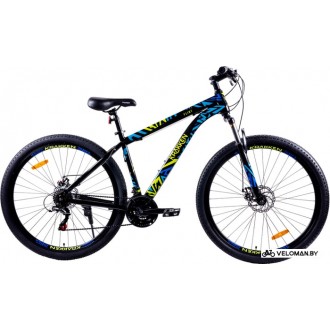 Велосипед горный Krakken Flint 29 р.20 2022 (черный/синий)