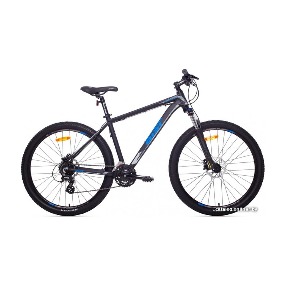 Велосипед AIST Slide 2.0 27.5 р.18 2021 (черный/синий)