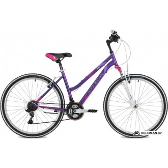 Велосипед горный Stinger Latina 26 р.17 2021 (фиолетовый)