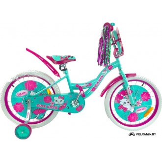Детский велосипед Favorit Kitty 14 (бирюзовый, 2018)