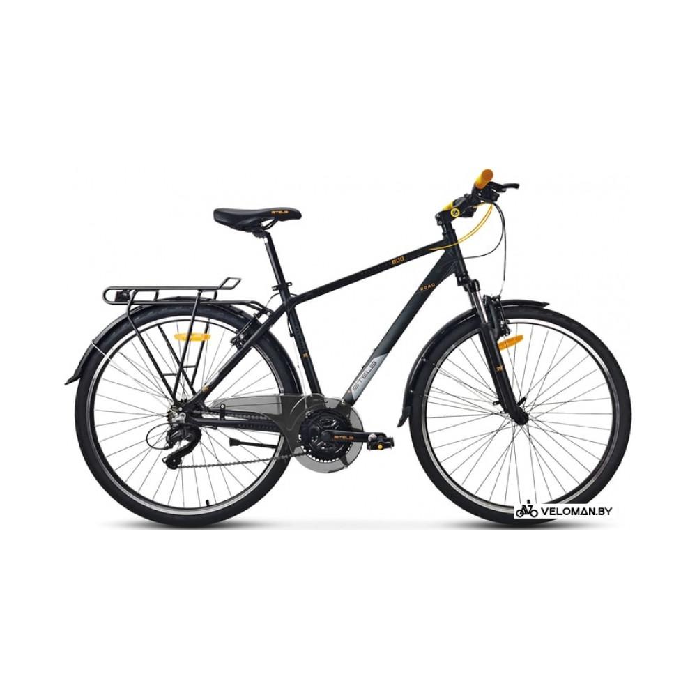 Велосипед Stels Navigator 800 Gent 28 V010 р.19 2021 (черный)