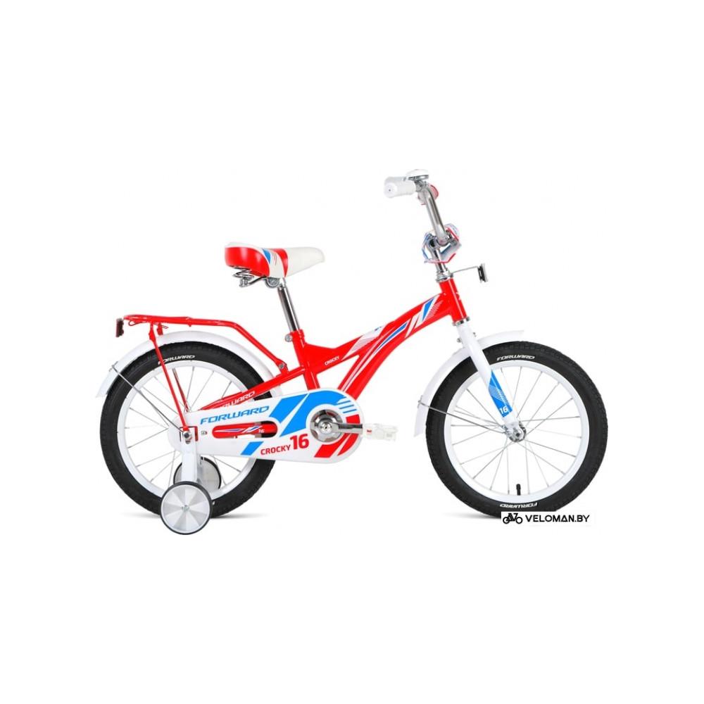 Детский велосипед Forward Crocky 16 (красный/белый, 2019)
