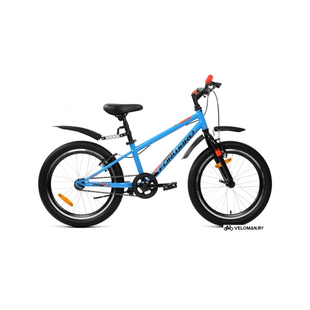 Детский велосипед Forward Unit 20 1.0 2022 (синий)