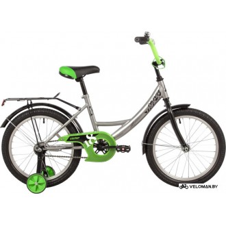 Детский велосипед Novatrack Vector 18 2022 183VECTOR.SL22 (серебристый)